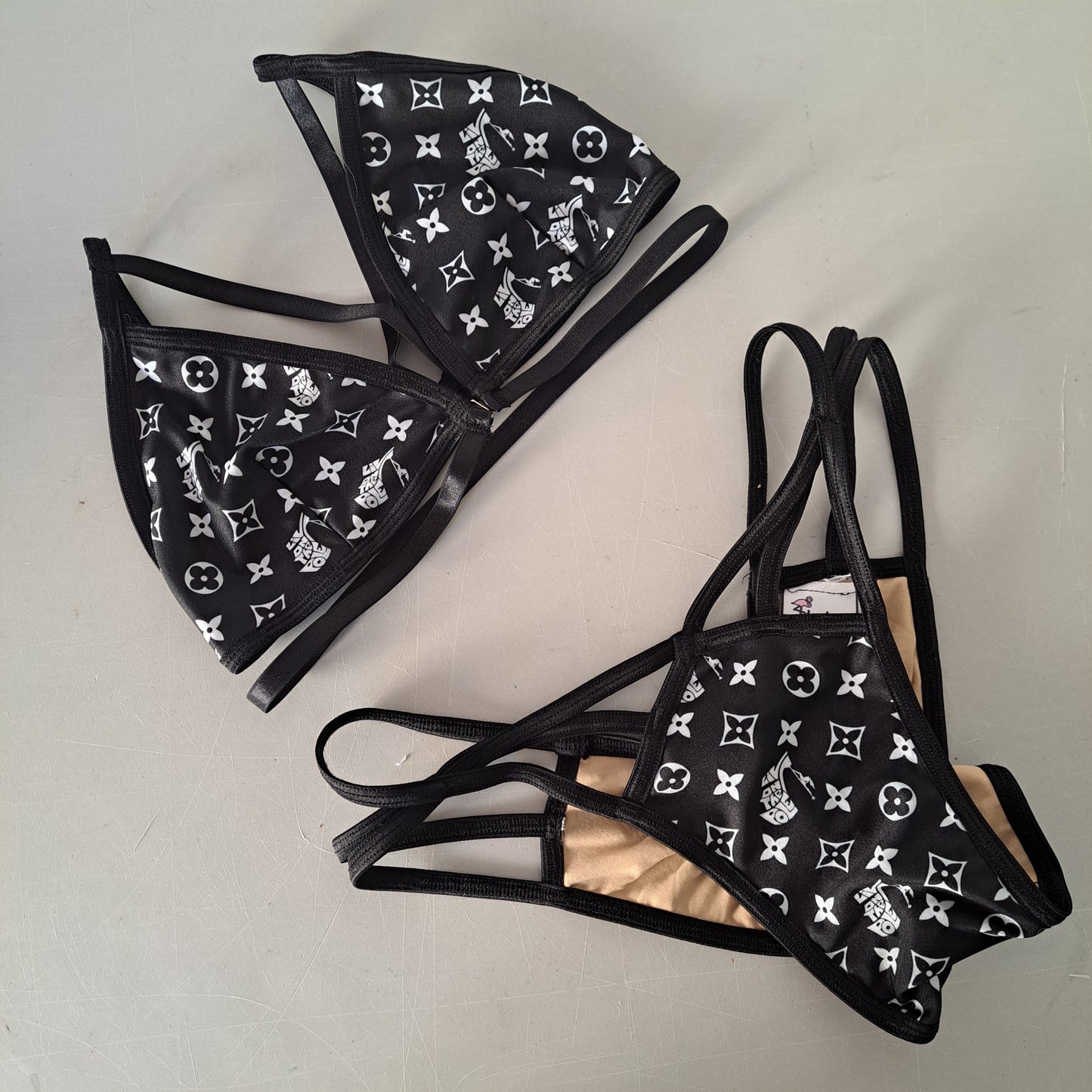Completo Liv/Spider nero - Flamingo pole wear