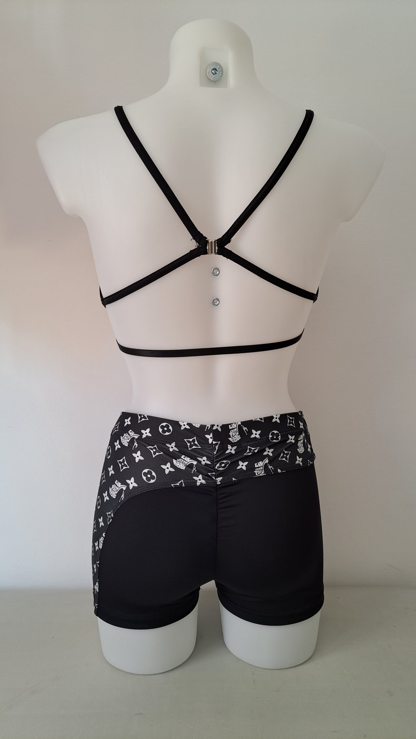 Slip shorty c/banda Liv - Flamingo pole wear