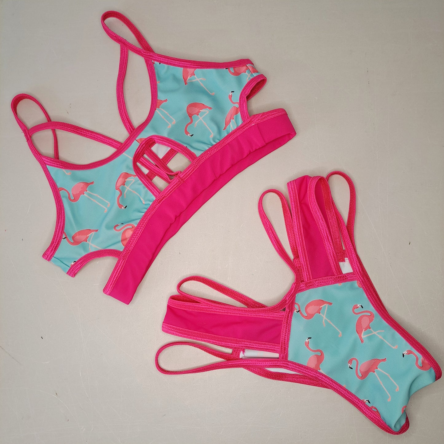 Completo summer band flamingo - Flamingo pole wear