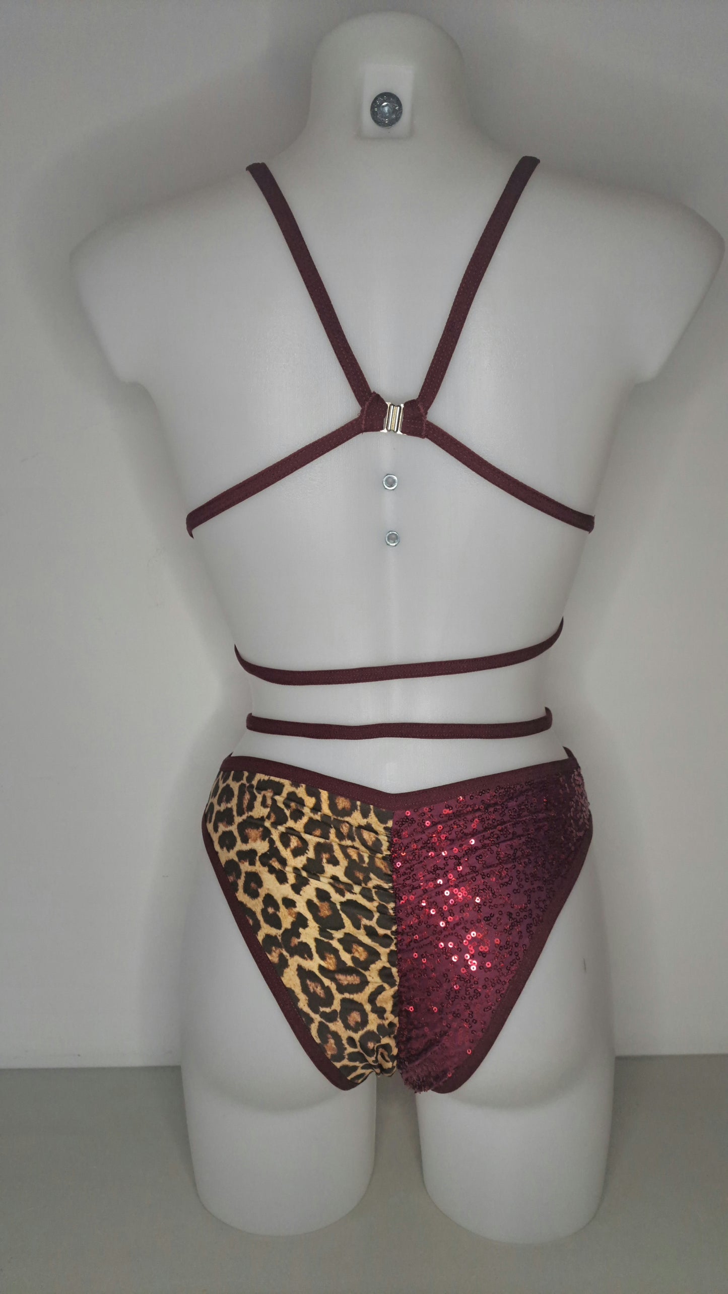Completo liv patch dany bordeaux maculato