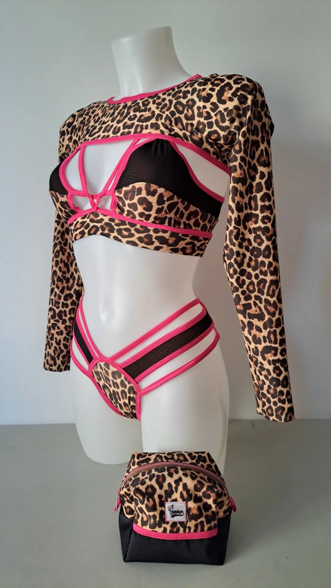 Coprispalle exotic maculato/fucsia