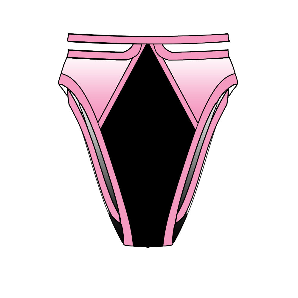 Slip high cut harness patch