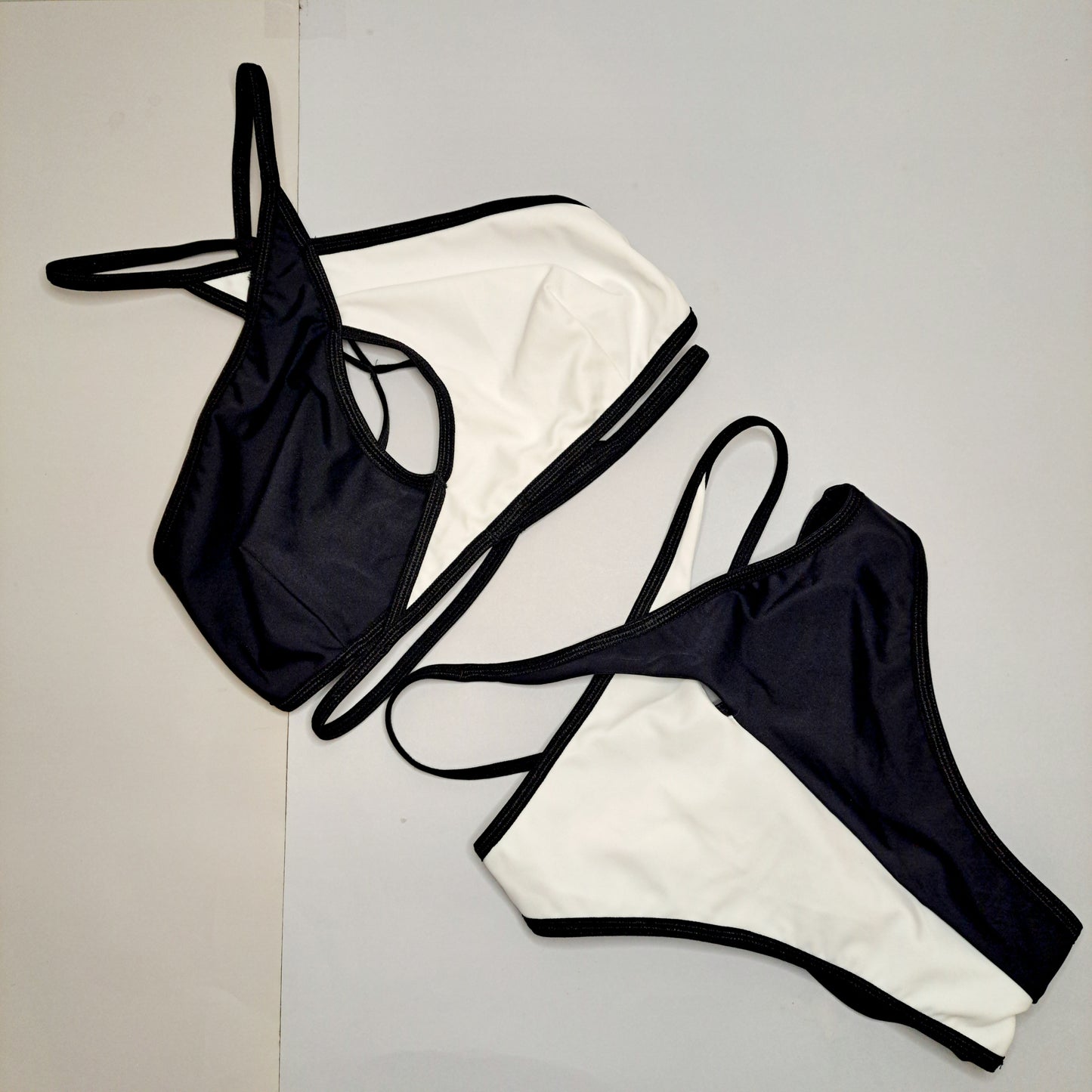 Completo dany bianco/nero