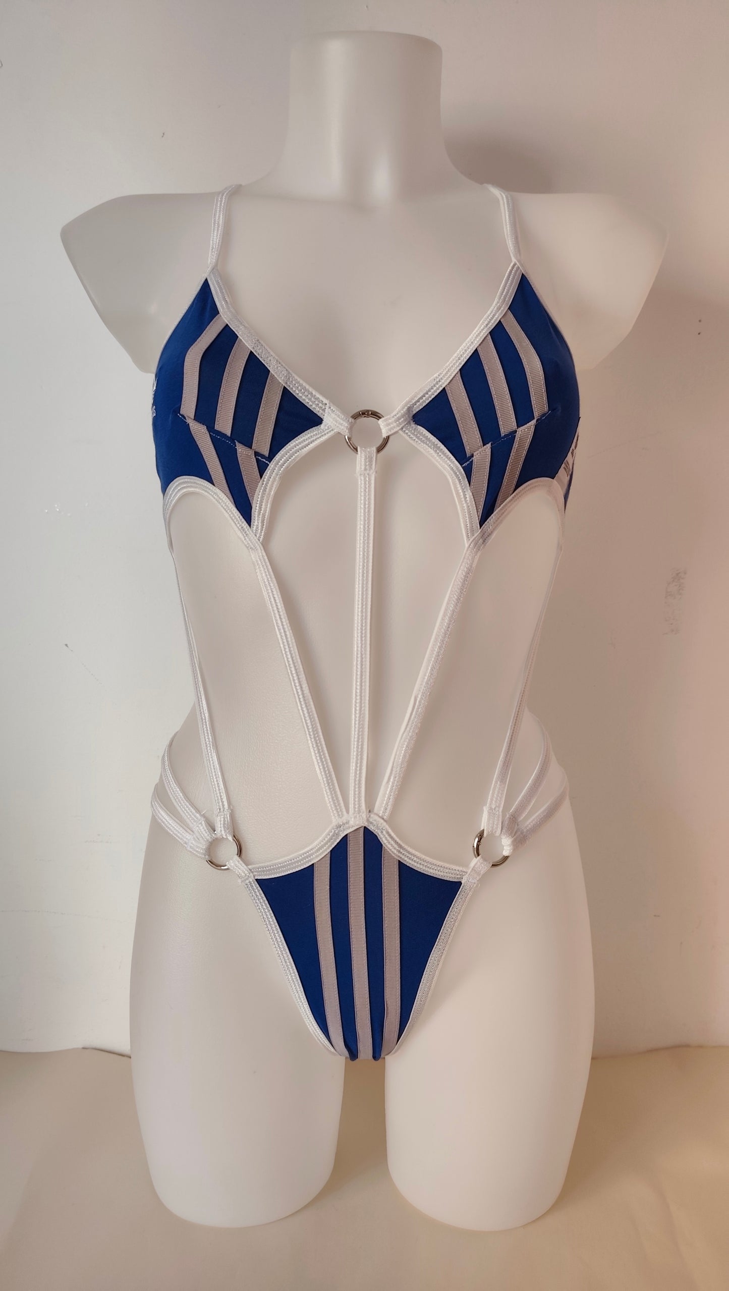Body fake adidas blu + flamingo saver