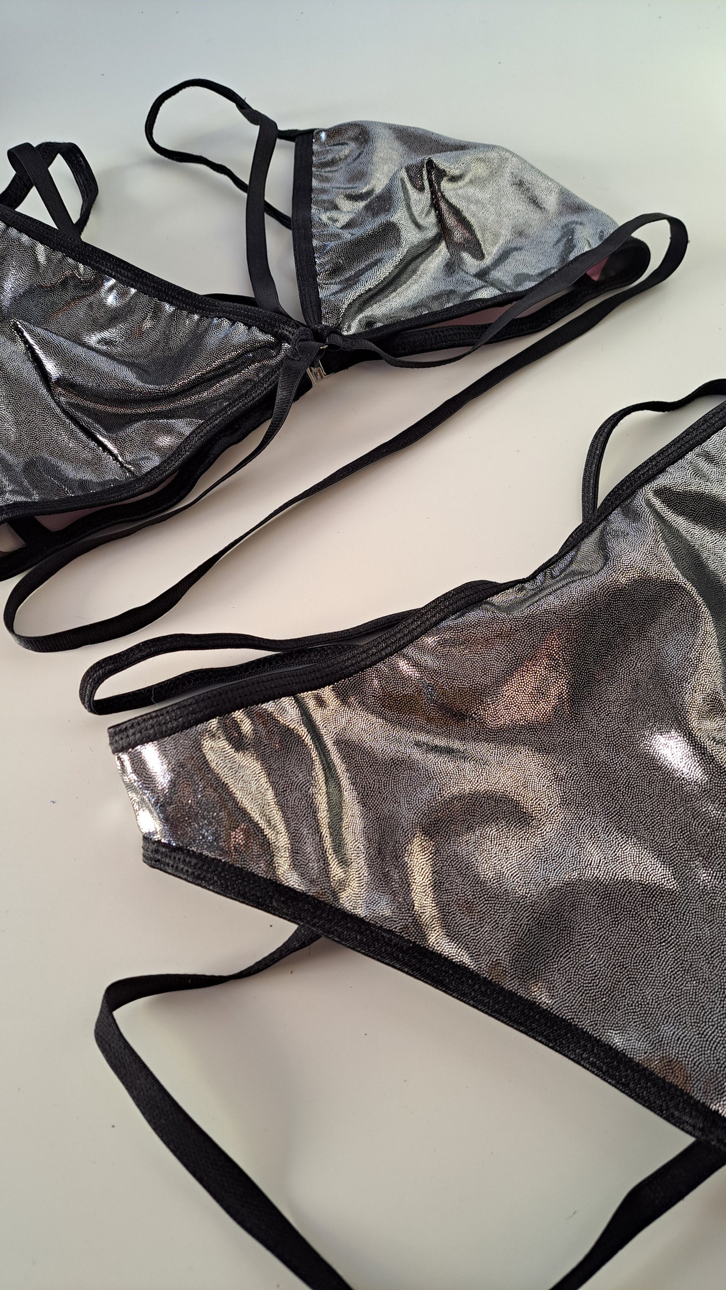 Completo liv high cut harness metal grigio