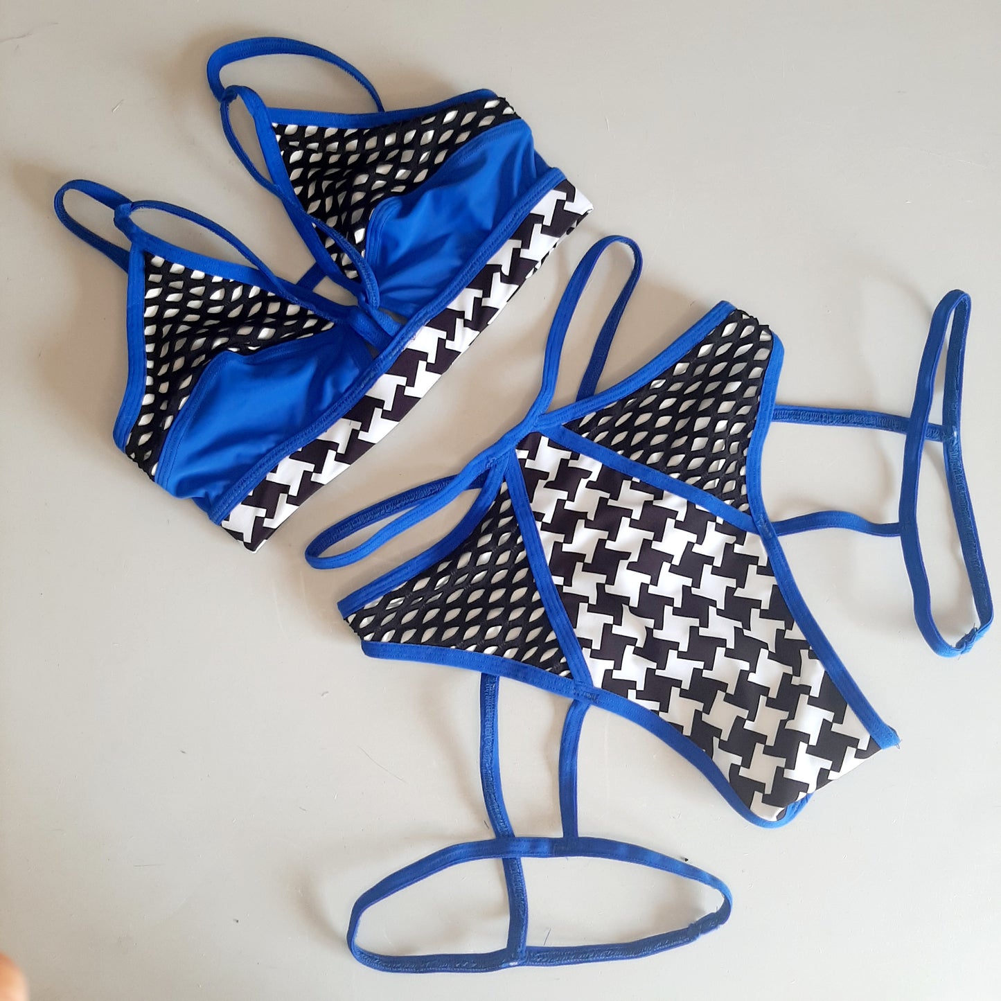 Completo monaco bluette - Flamingo pole wear