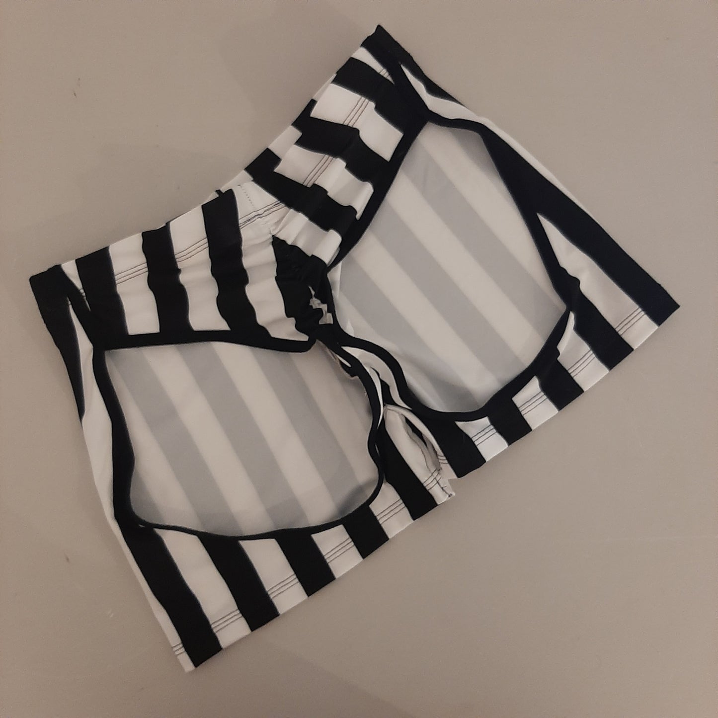 Slip angel righe b/n - Flamingo pole wear