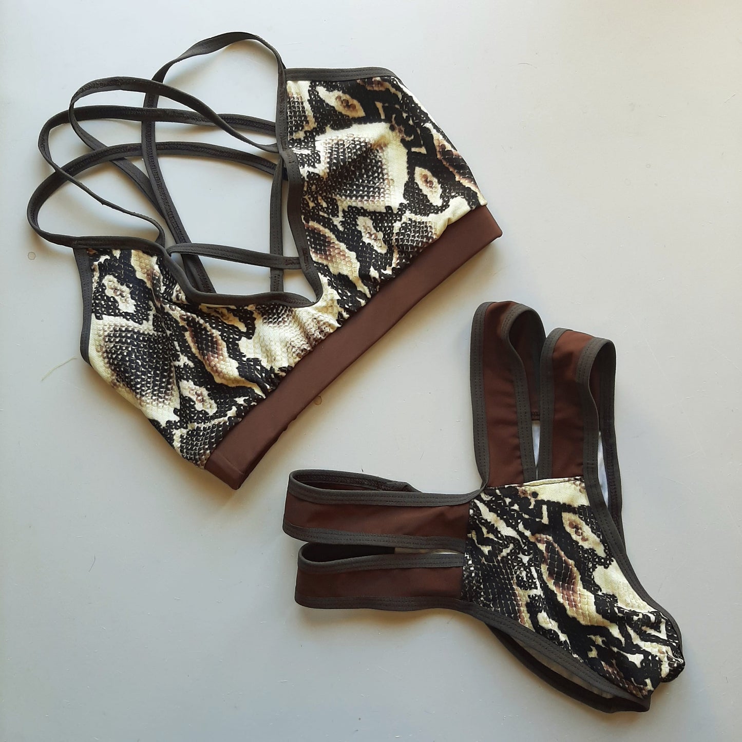 Completo pitone / marrone - Flamingo pole wear