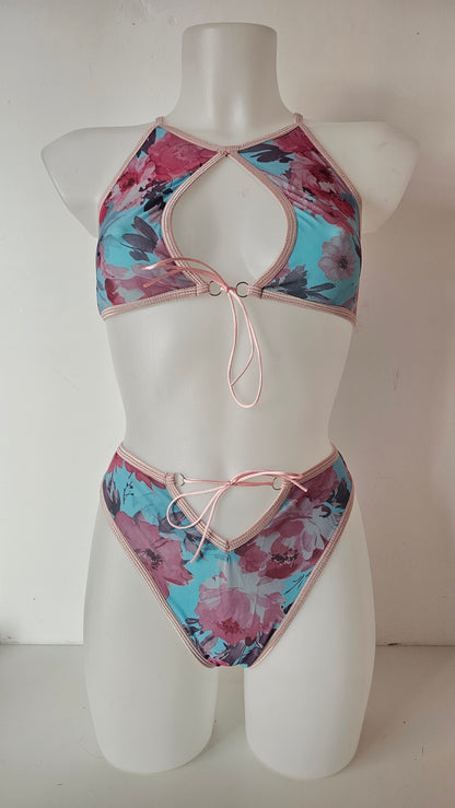 Completo cross telli vi flake blue flower (sample)
