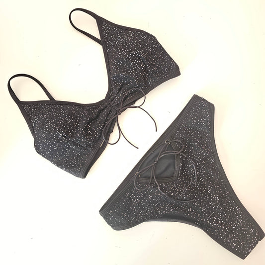 Completo anastasia telli vi flake glitter black