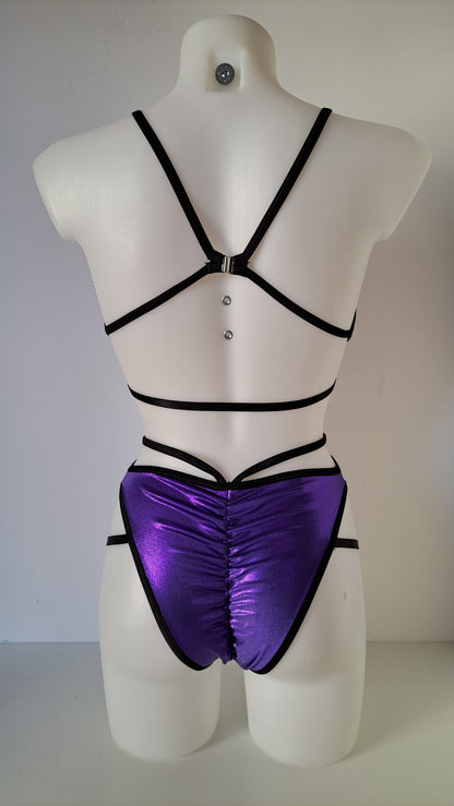 Completo liv high cut harness metal viola