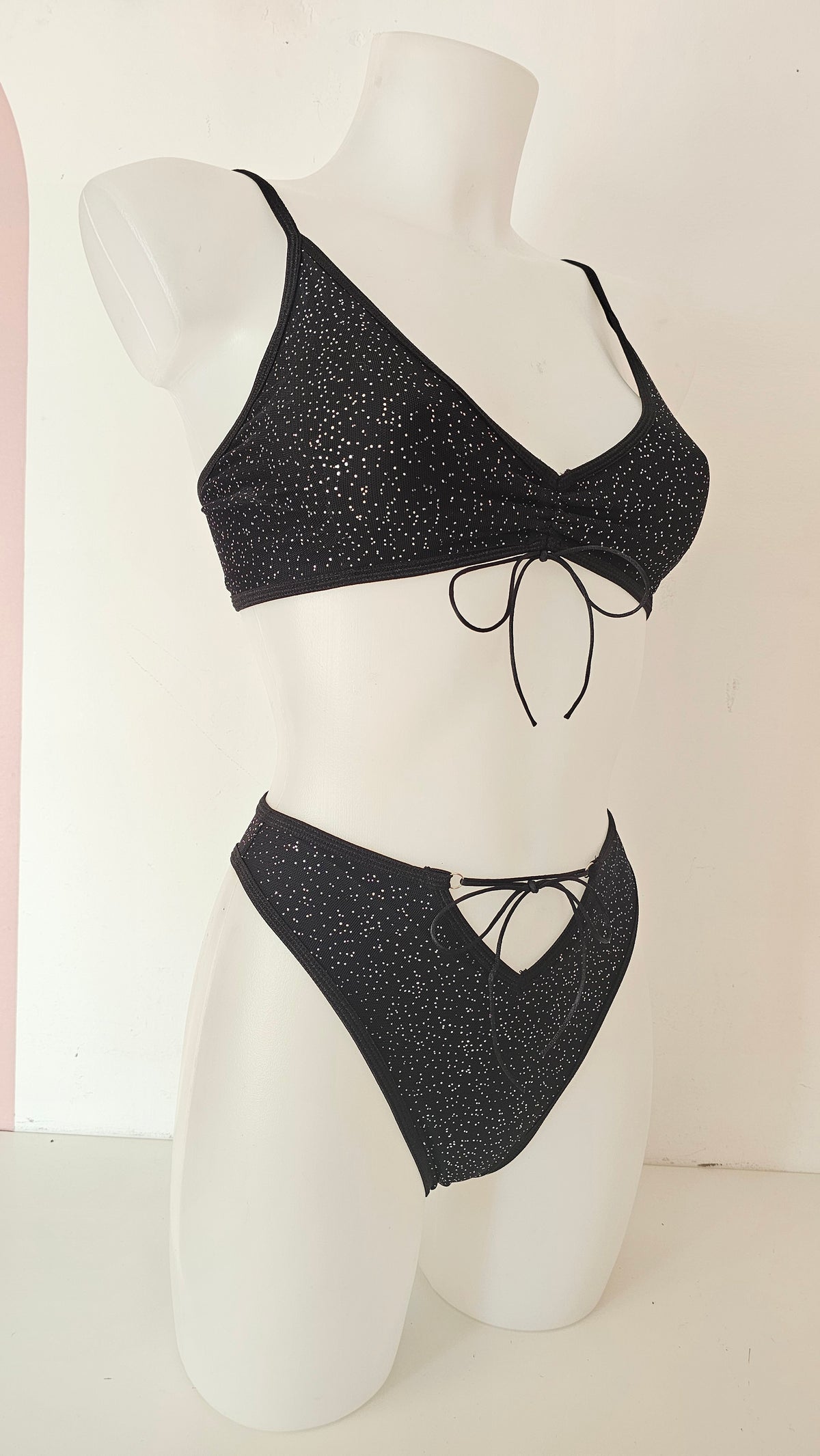 Completo anastasia telli vi flake glitter black