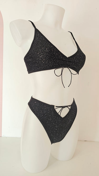 Completo anastasia telli vi flake glitter black