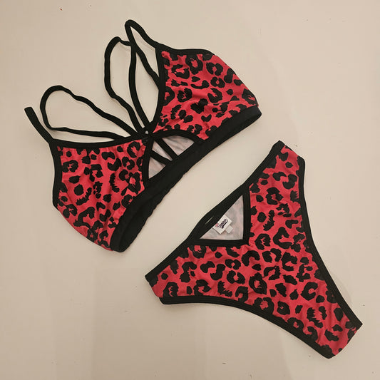 Completo telli vi maculato fucsia (sample)