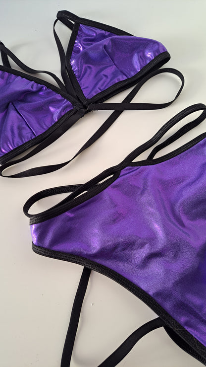 Completo liv high cut harness metal viola