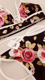 Completo monaco rose / bianco