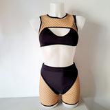 Completo net nudo exotic nero
