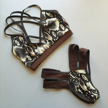 Completo pitone / marrone - Flamingo pole wear