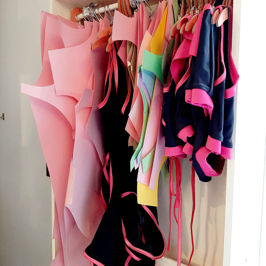 modifica cartamodello-Flamingo pole wear